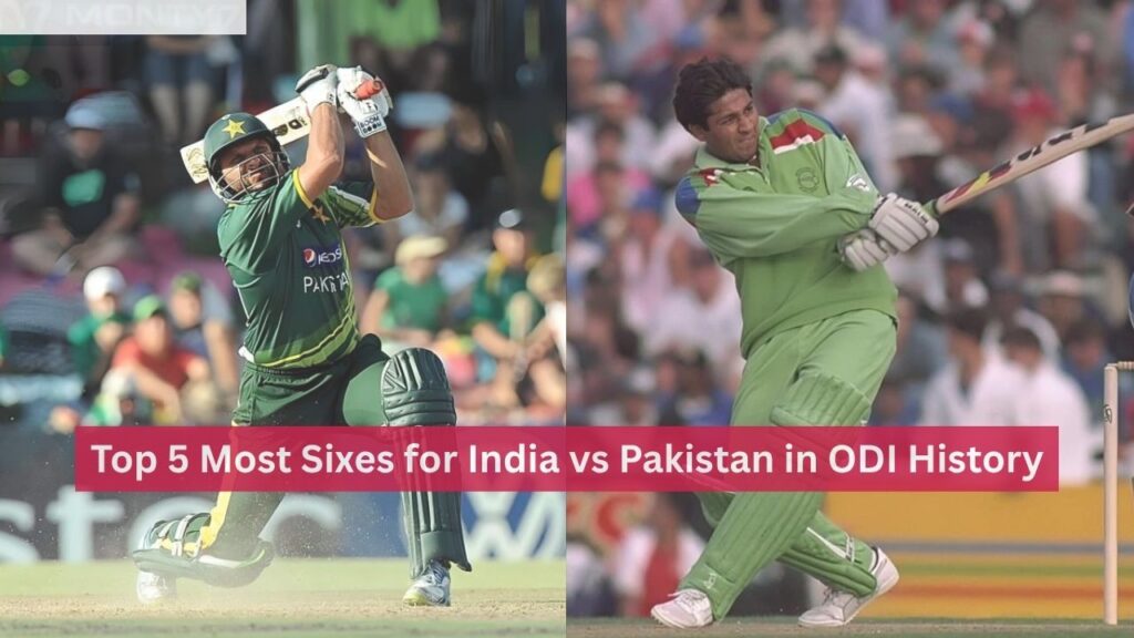 Most Sixes for India vs Pakistan in ODI History