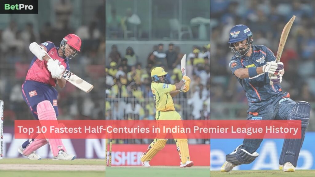 Discover the Top 10 Fastest Half-Centuries in Indian Premier League History, featuring record-breaking knocks, explosive batting performances, memorable IPL milestones ever.