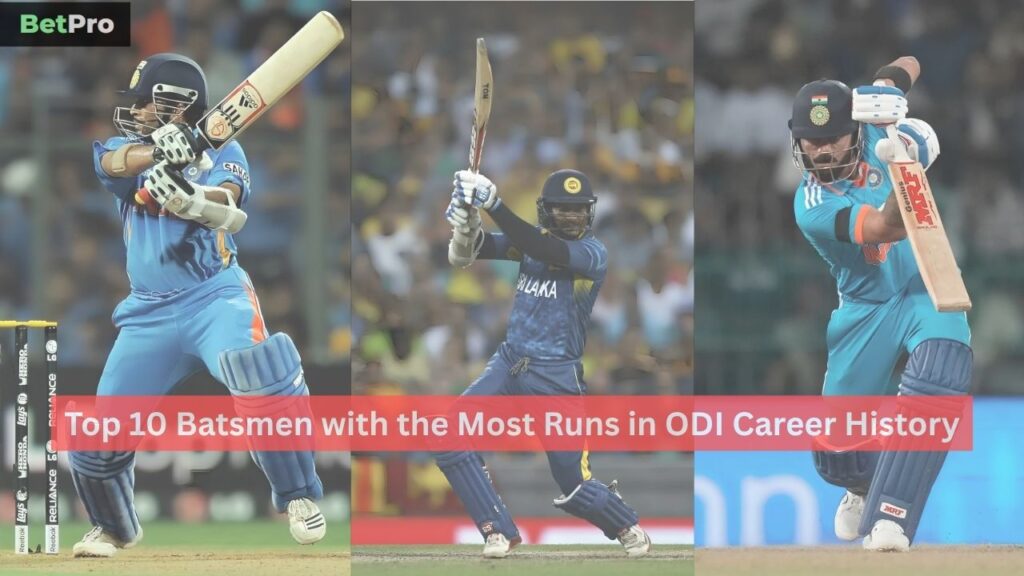 Most Runs in ODI Career History