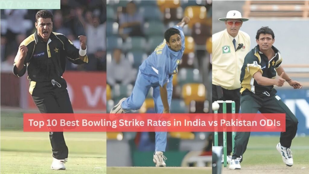 Best Bowling Strike Rates in India vs Pakistan ODIs