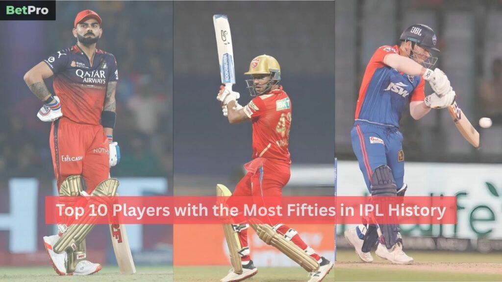 Most Fifties in IPL History