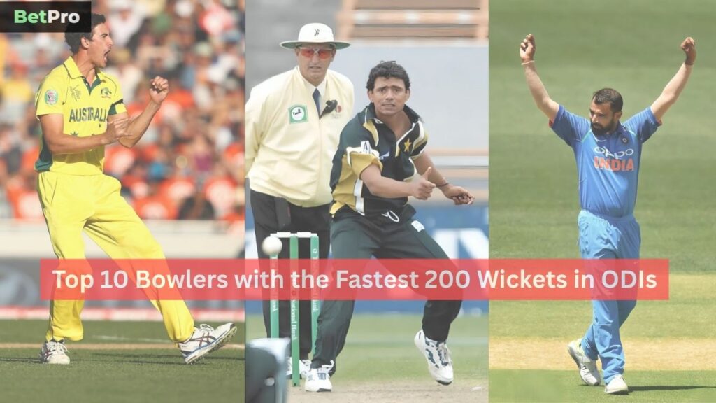 Fastest 200 Wickets in ODIs