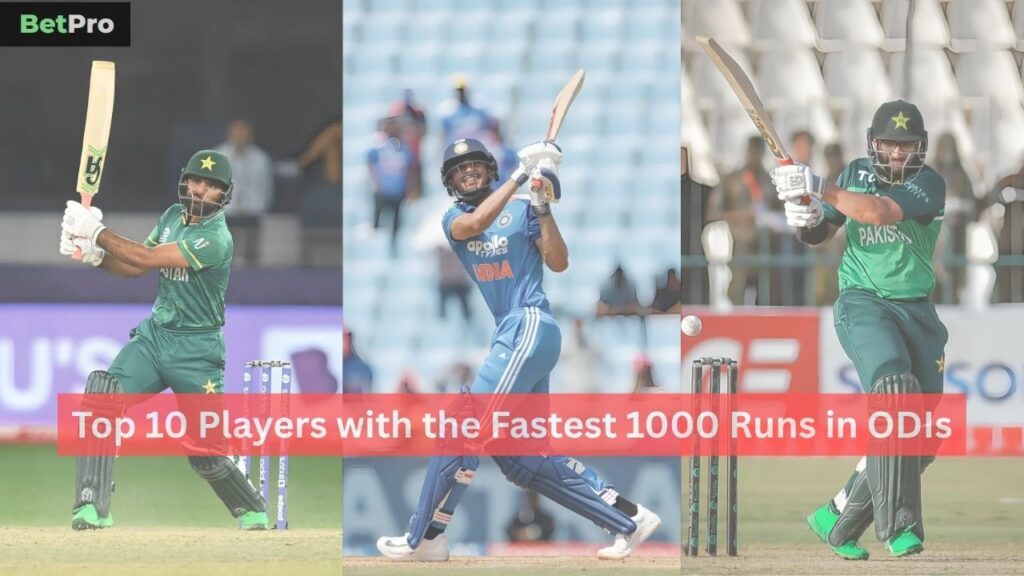 Fastest 1000 Runs in ODIs