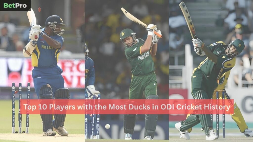 Most Ducks in ODI Cricket History