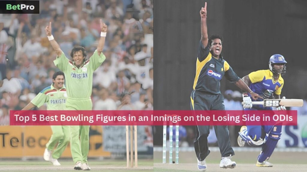 Best Bowling Figures in an Innings on the Losing Side in ODIs