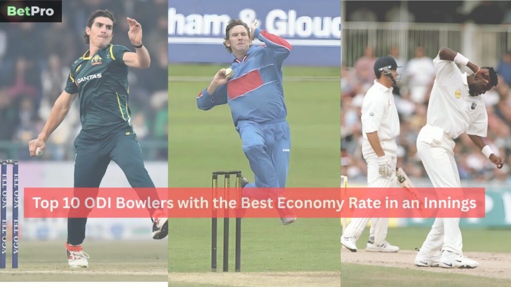 ODI Bowlers with the Best Economy Rate in an Innings