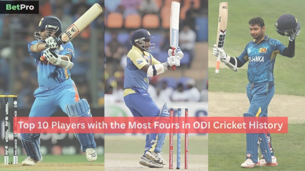 Most Fours in ODI Cricket History
