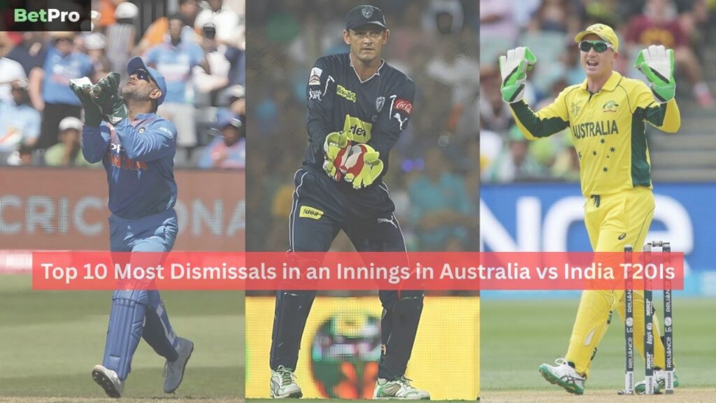 Most Dismissals in an Innings in Australia vs India T20Is