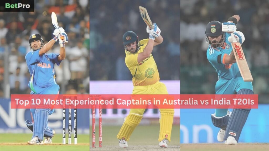 Most Experienced Captains in Australia vs India T20Is