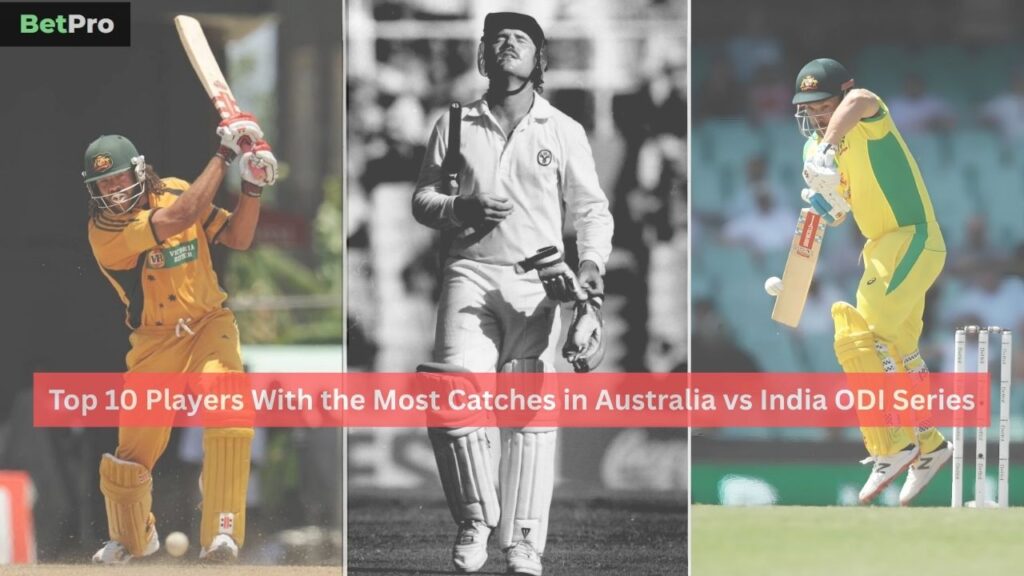Most Catches in Australia vs India ODI Series