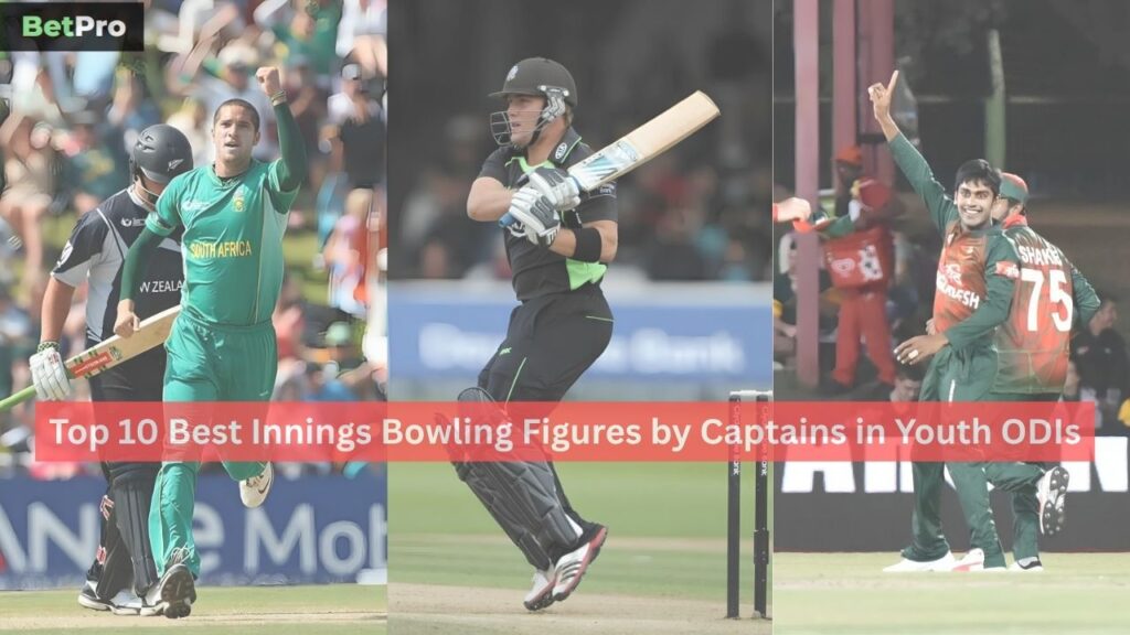 Best Innings Bowling Figures by Captains in Youth ODIs