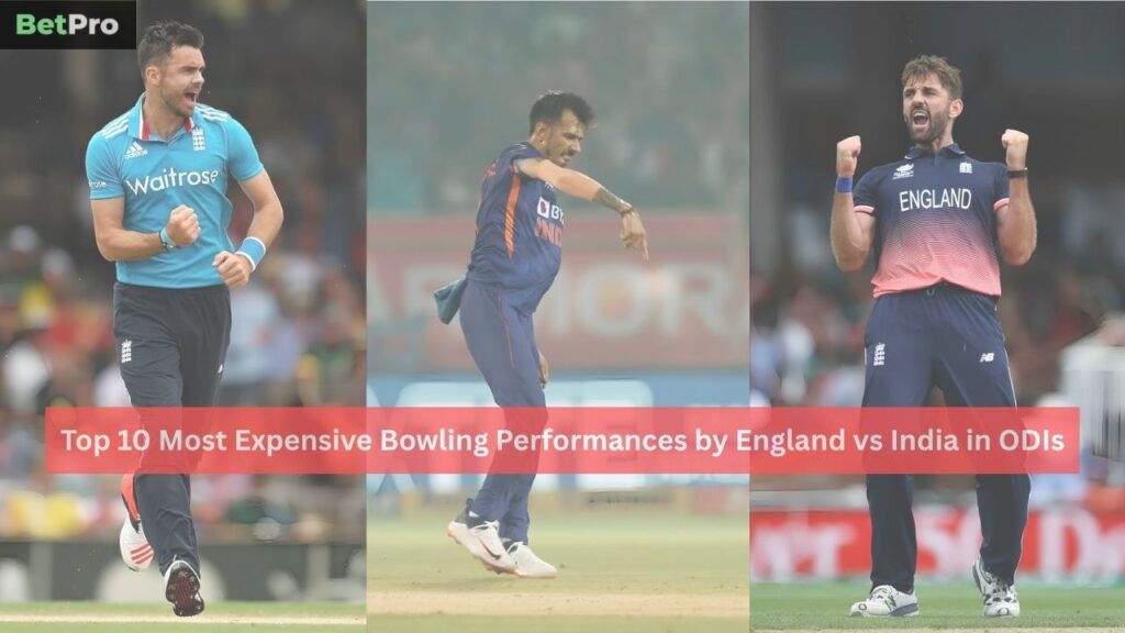 Most Expensive Bowling Performances by England vs India in ODIs