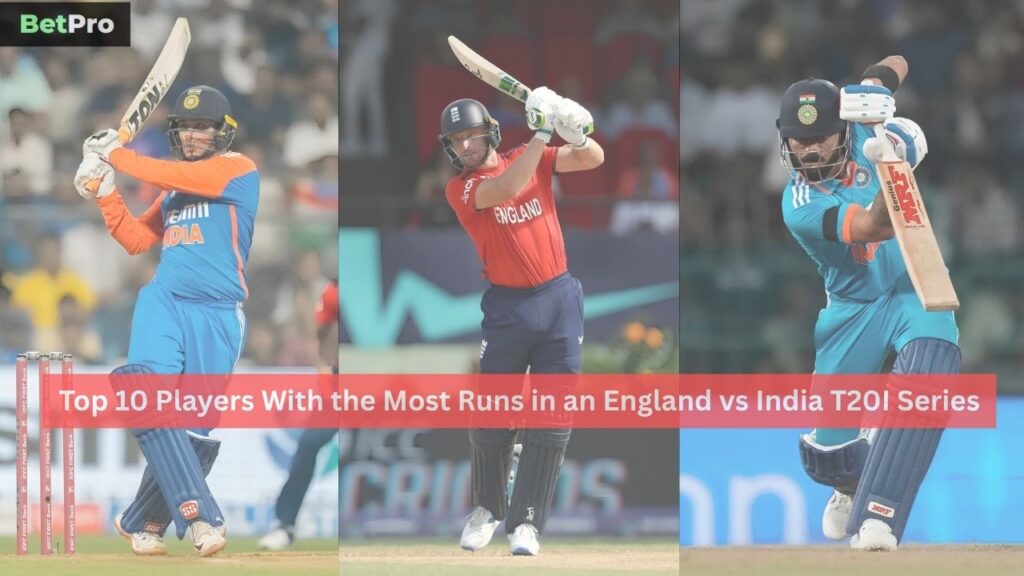 Most Runs in an England vs India T20I Series